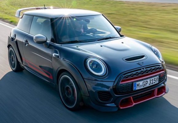 پشت فرمان مینی جان کوپر ورکس GP 2020 جدید