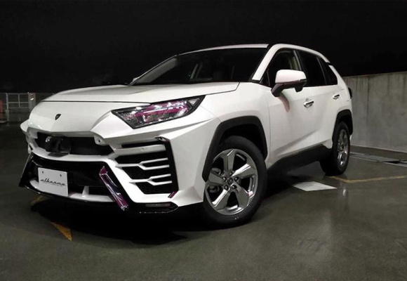 لباس لامبورگینی«اوروس» برتن تویوتا «راوفور»