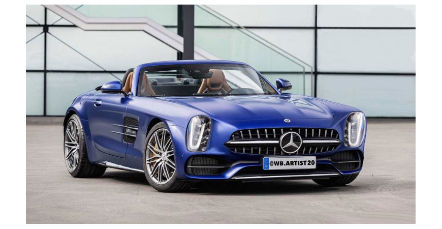 تجسم مدرن مرسدس 300SL با استفاده از پلتفرم AMG GT