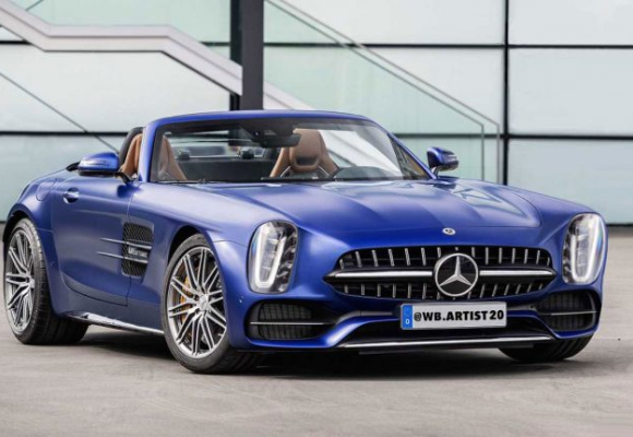 تجسم مدرن مرسدس 300SL با استفاده از پلتفرم AMG GT