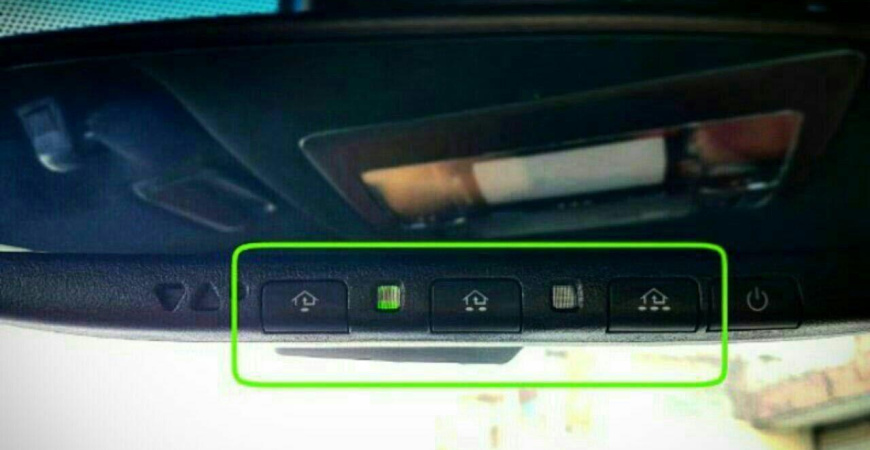 کاربرد کلید های زیر اینه لکسوس NX