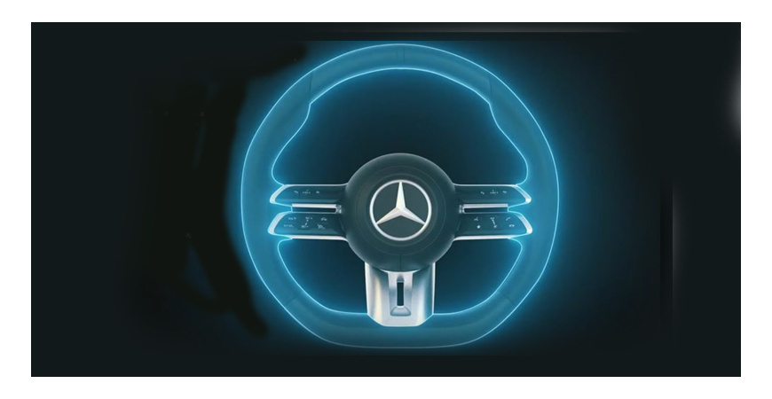 فرمان جدید مرسدس با حسگر تشخیص دست روی فرمان