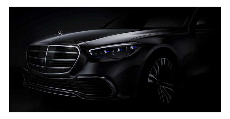 اولین تیزر رسمی از نسل جدید مرسدس بنز S کلاس