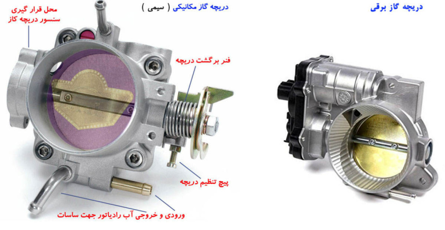 علائم خرابی دریچه سنسور گاز چیست؟