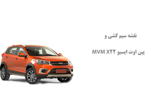 نقشه سیم کشی و پین اوت ایسیو MVM X22