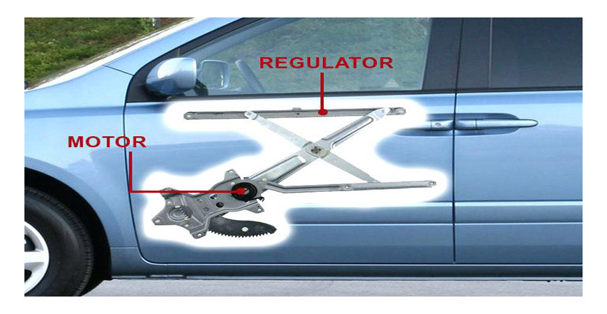 ایرادات رایج سیستم شیشه بالابر برقی خودرو 