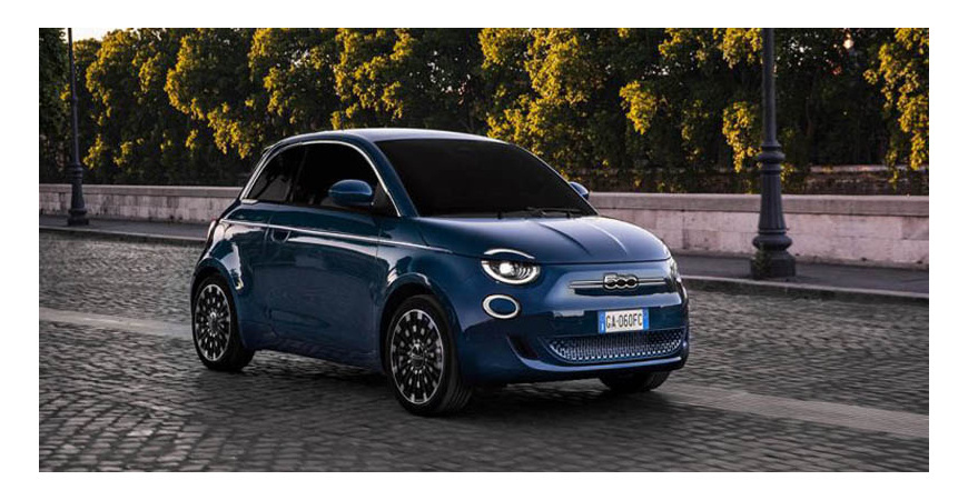 فیات 500 الکتریک با تریم خاص لاپریما