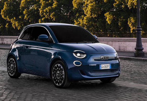 فیات 500 الکتریک با تریم خاص لاپریما