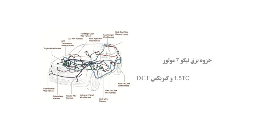  جزوه برق تیگو 7 موتور 1.5TC و گیربکس DCT