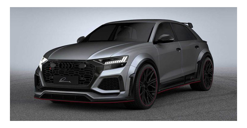 معرفی آئودی RS Q8 با لباس مخوف لوما دیزاین