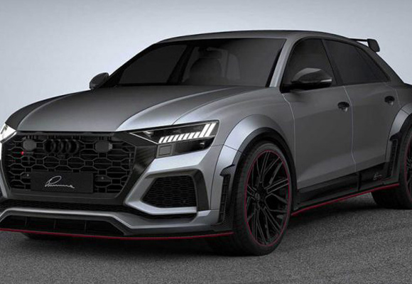 معرفی آئودی RS Q8 با لباس مخوف لوما دیزاین