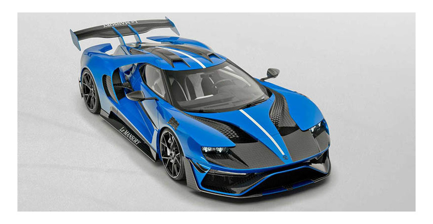 معرفی له منصوری، یک فورد GT غرق در فیبر کربن