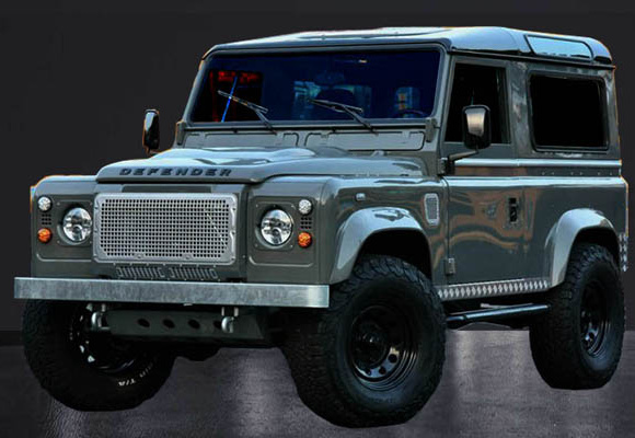 لندروور دیفندر ۴۵۰ اسبی با کابین شطرنجی پورشه