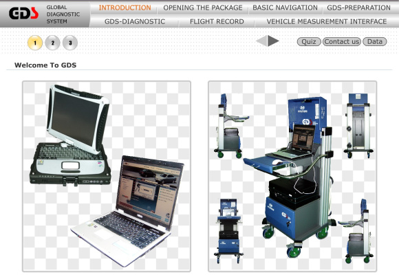 آموزش تصویری استفاده از دیاگ GDS