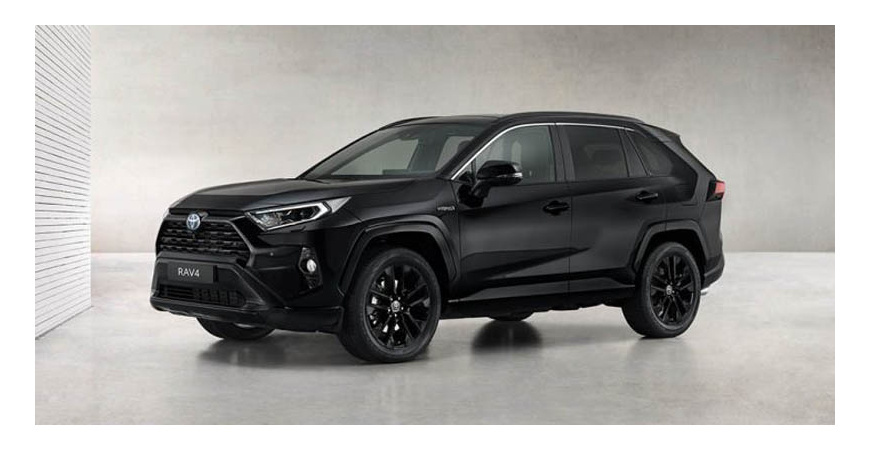 معرفی تویوتا راو ۴ هیبریدی بلک ادیشن در اروپا