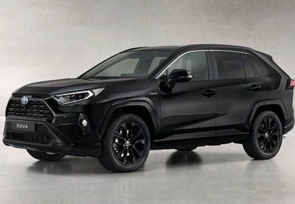 معرفی تویوتا راو ۴ هیبریدی بلک ادیشن در اروپا