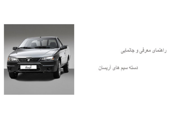 راهنمای معرفی و جانمایی دسته سیم های آریسان