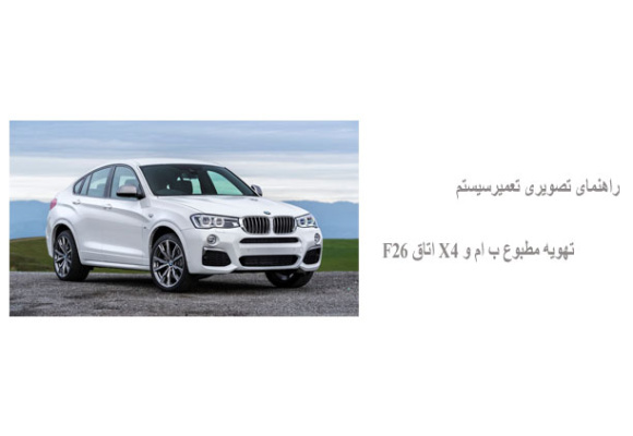 راهنمای تصویری تعمیرسیستم تهویه مطبوع ب ام و X4 اتاق F26