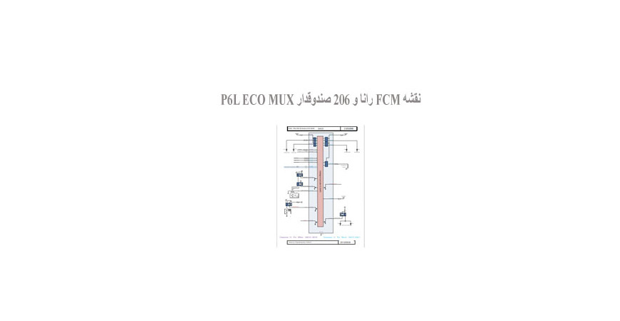 نقشه FCM رانا و 206 صندوقدار P6L ECO MUX