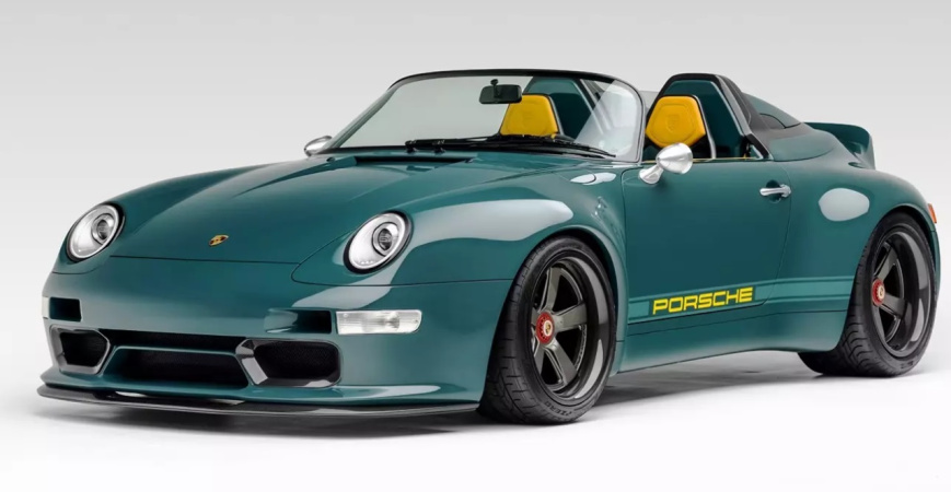 پورشه 993 رودستر گانتر ورکز با طراحی کلاسیک و پیشرانه مدرن