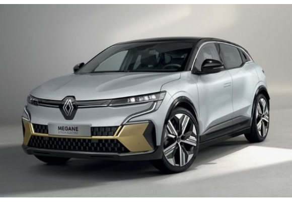 کراس اور برقی رنو مگان ای‌تک با شعاع حرکتی ۴۷۰ کیلومتر