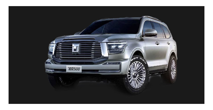 تانک 500 شاسی بلند چینی برای رقابت با تویوتا لندکروزر