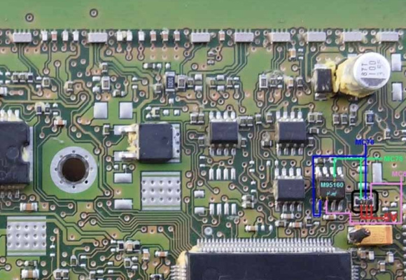 راهنمای تعمیر ECU J34 قسمت میکرو و ایپرام