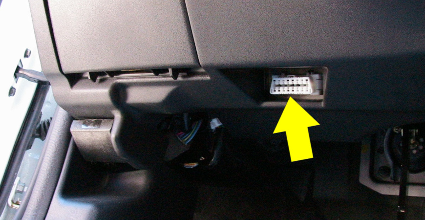 محل سوکت عیب یاب انواع خودرو ها