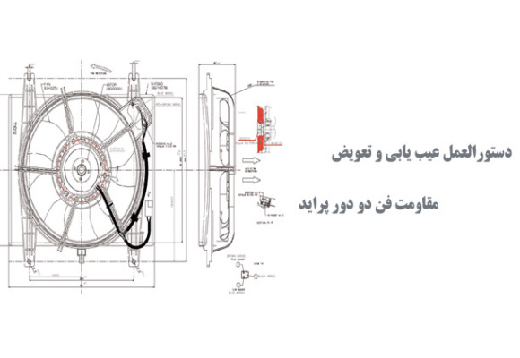  دستورالعمل عیب یابی و تعویض مقاومت فن دو دور پراید