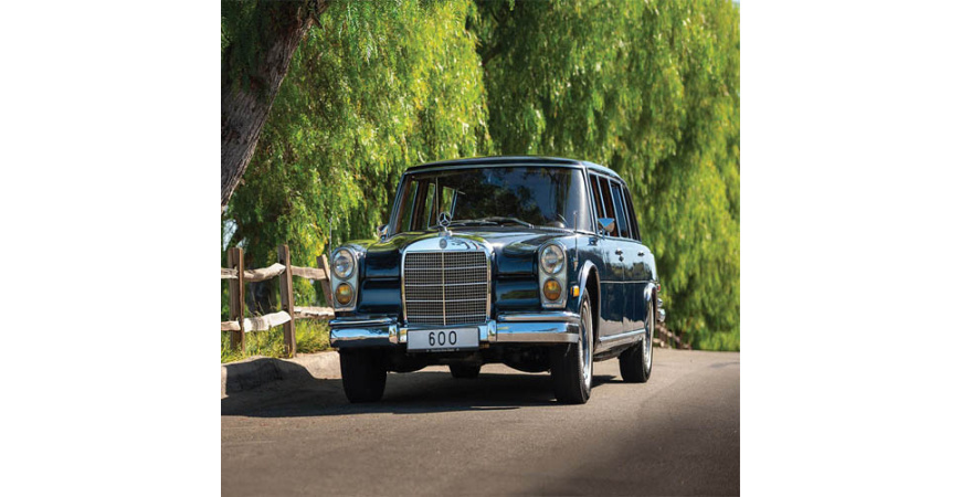 فروش یک مرسدس بنز 600 پولمن بسیار کمیاب