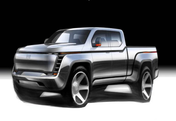 پیکاپ الکتریکی لوردز تاون اندورانس، به دنبال شکار سایبرتراک!