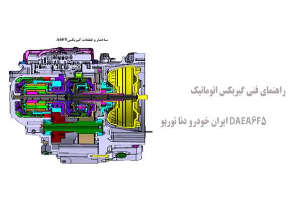  راهنمای فنی گیربکس اتوماتیک DAEA6F5 ایران خودرو دنا توربو