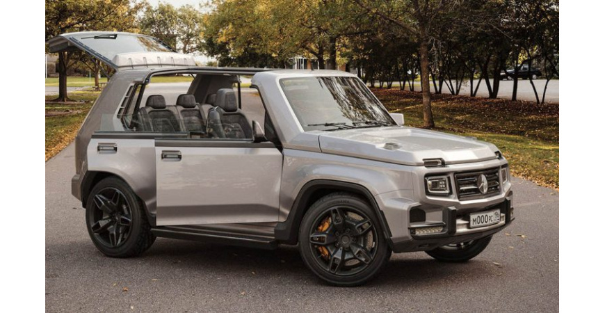  نیوا 2020، ترکیبی از مرسدس G کلاس و لادا نیوا