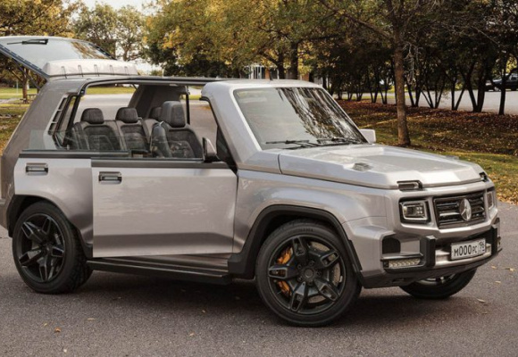  نیوا 2020، ترکیبی از مرسدس G کلاس و لادا نیوا