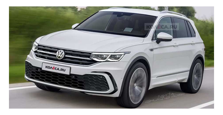 انتشار تیزر رسمی فیس‌لیفت فولکس‌واگن تیگوآن مدل 2021