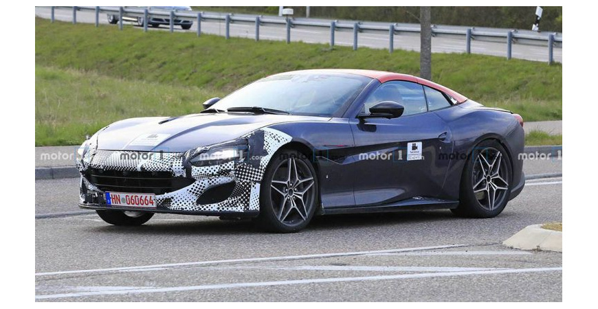 اولین تصاویر جاسوسی از فراری پورتوفینو فیس لیفت